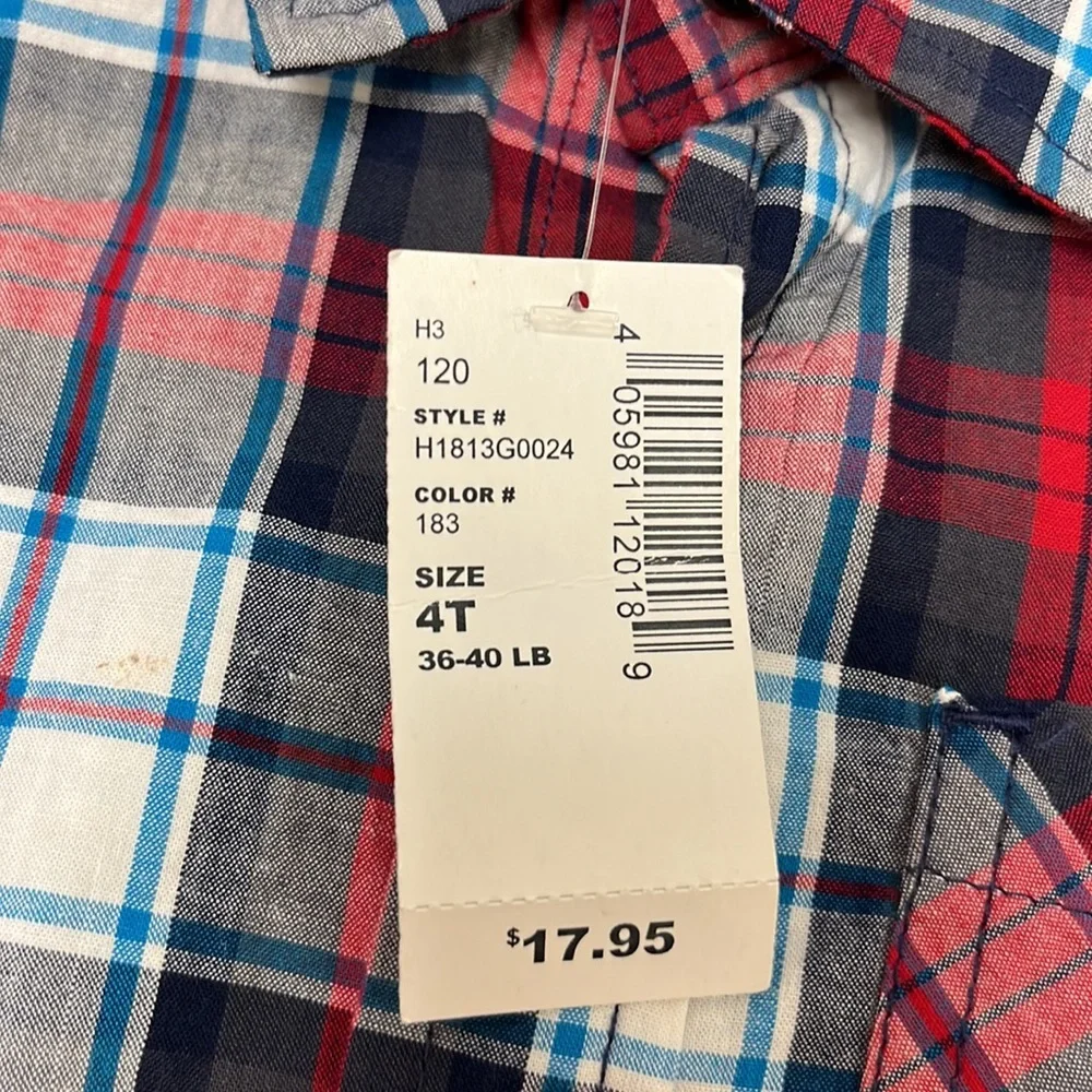 The children s place 100%cotton button down shirt!
